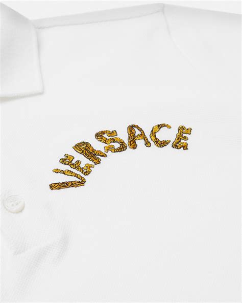 versace kids polo|Versace boys jacket.